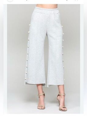 NWTs Joh Apparel | Women’s Farrah Pearl Pant in heather grey Size XS